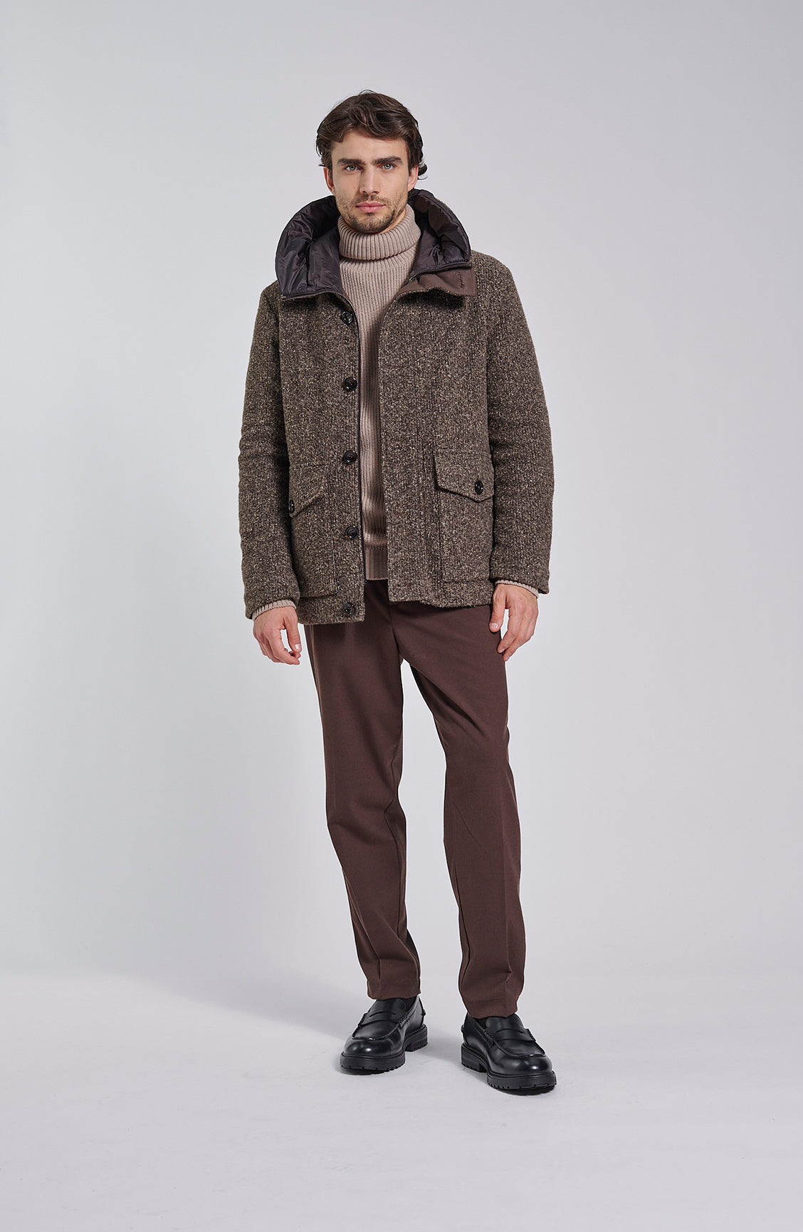 giacche con cappuccio da uomo