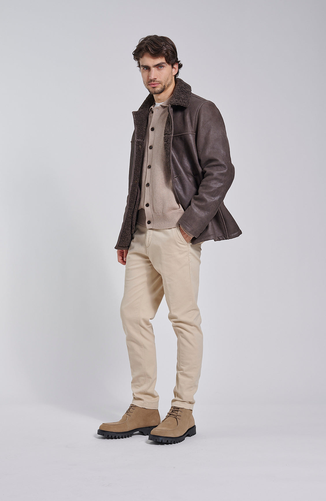 Giacche in pelle da uomo