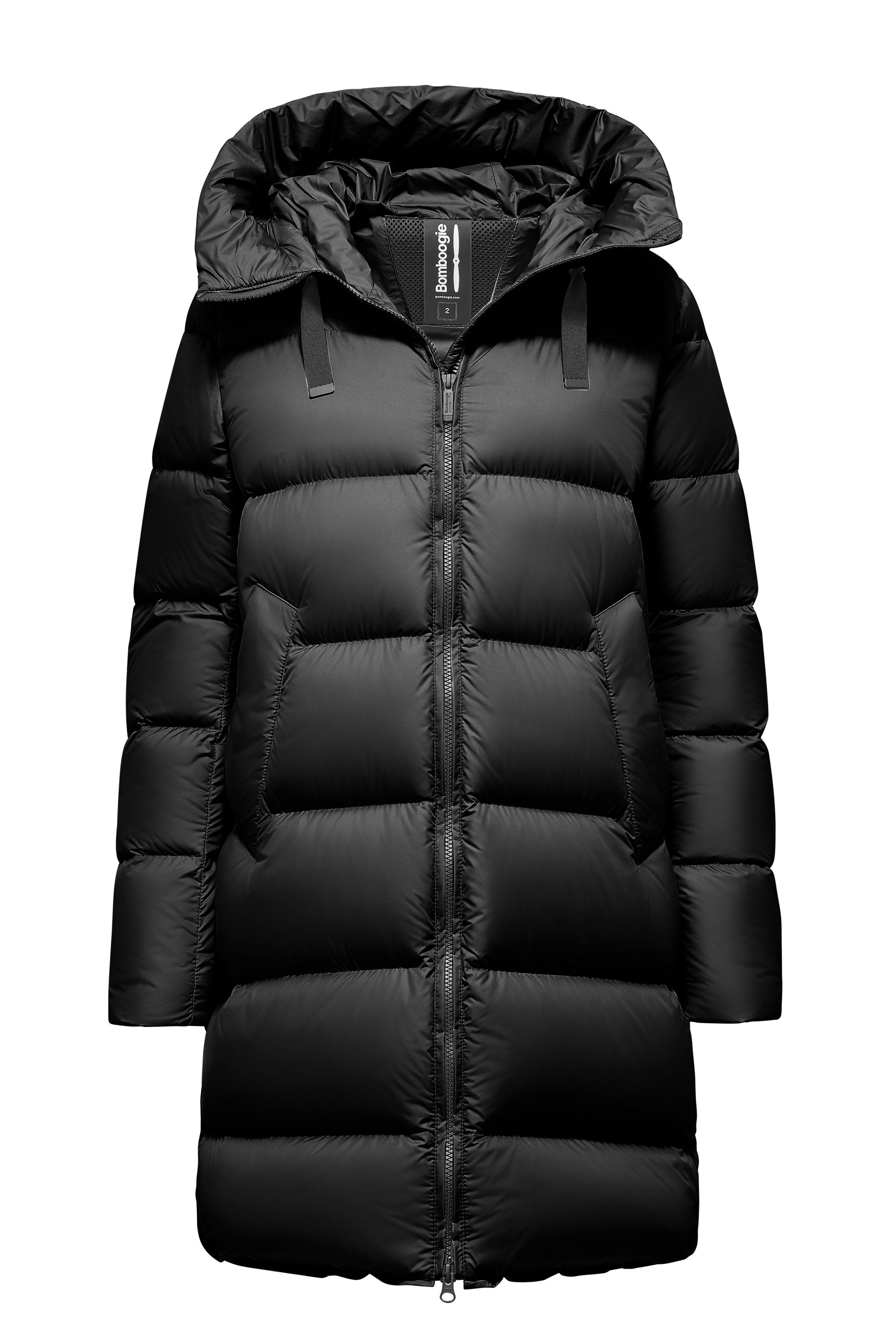 Leather Bomboogie Geneva Jacket Long Women's Downproof Water