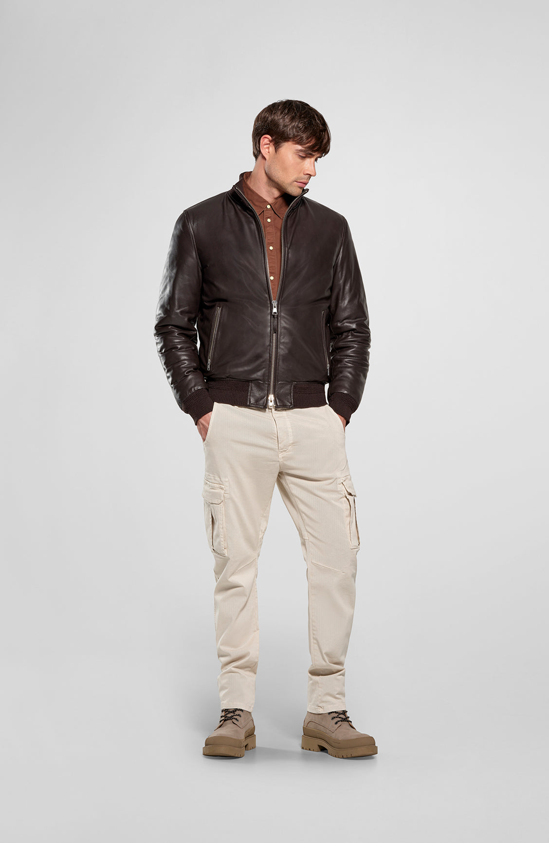 Giacche in pelle da uomo