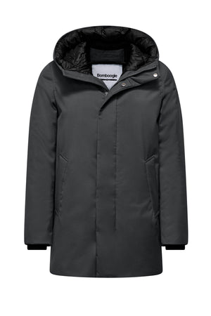 Aberdeen Thermal Jacket - Technical Wool Fabric Coat