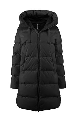 Geneva Jacket - Piumino lungo a righe