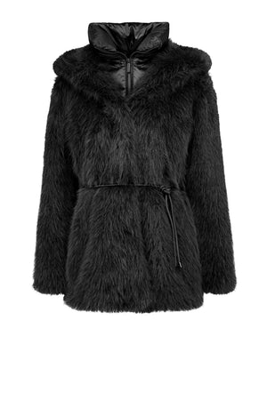 Zurich Jacket - Cappotto corto in pelliccia sintetica