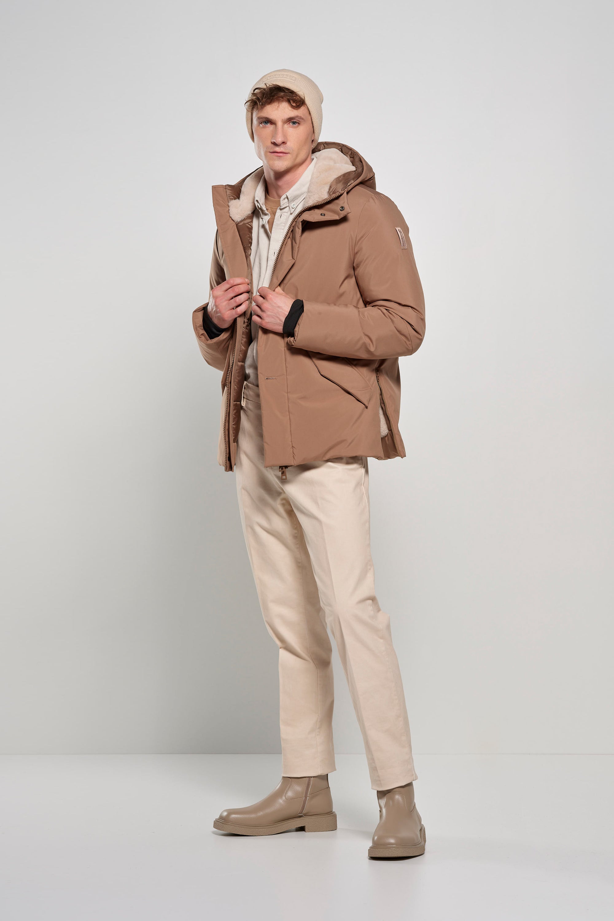 bomboogie ダウン Helsinki Down Jacket - Puffy Nylon Down Jacket | Bomboogie