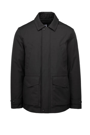 Giacca in twill con colletto