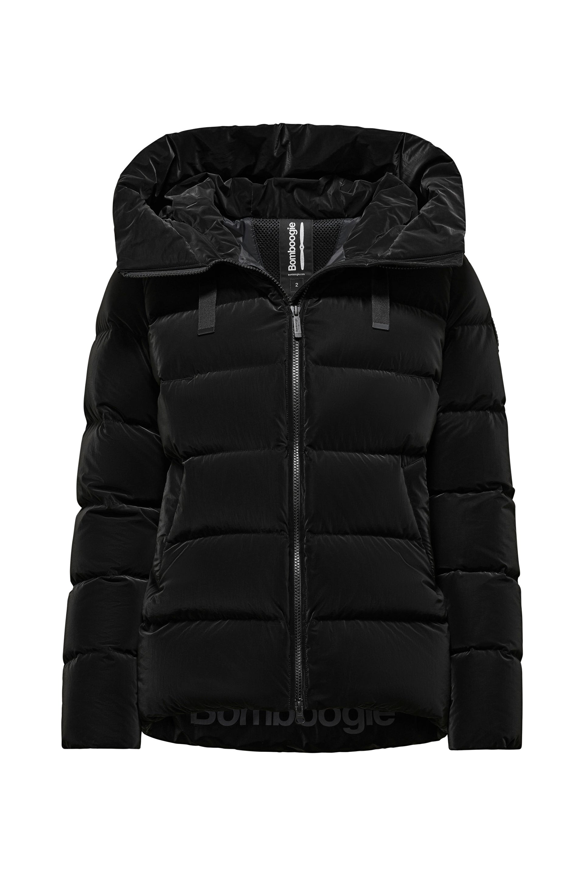 Rome Jacket Piumino in Nylon Effetto Velluto Bomboogie