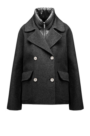 Cappotto in lana doppiopetto