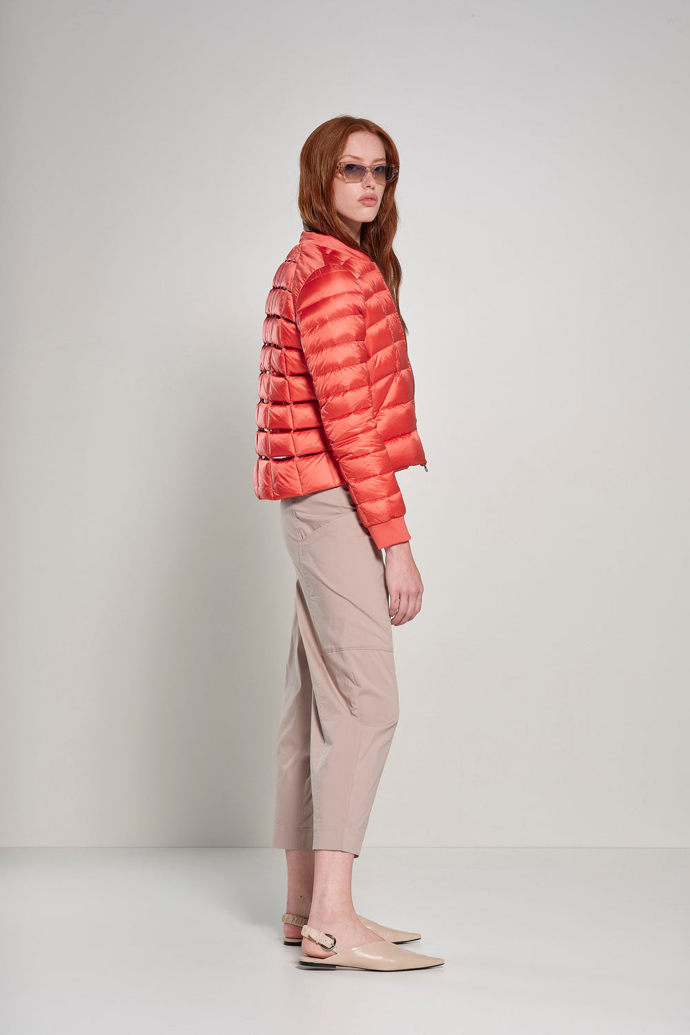 Translation missing: de.damenjacke-aus-bright-nylon-mit-echter-daunenfullung-jw8873tdlc5