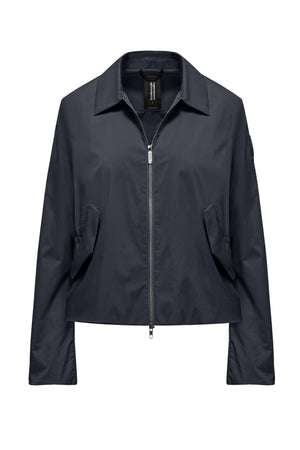 Stretch cotton blend jacket