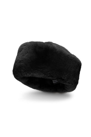 Colbacco in pelliccetta sintetica effetto lapin