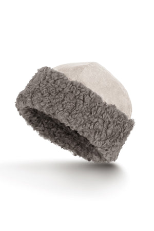 Shearling-effect Ushanka