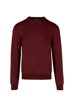 Merino Wool Crew Neck Sweater