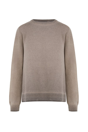 Maglia girocollo in lana merino