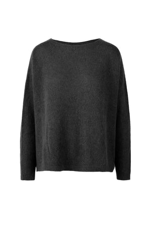 Oversized seamless alpaca blend sweater