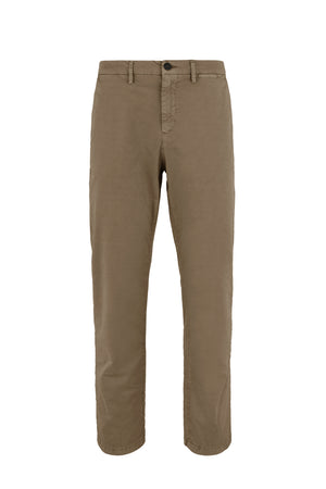 Pantalone chino regular fit in cotone stretch