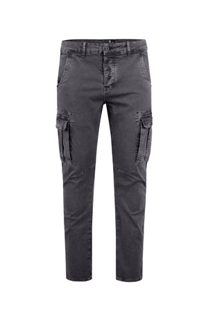 Pantalone tasconato slim fit in cotone