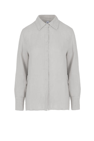 Regular fit linen shirt
