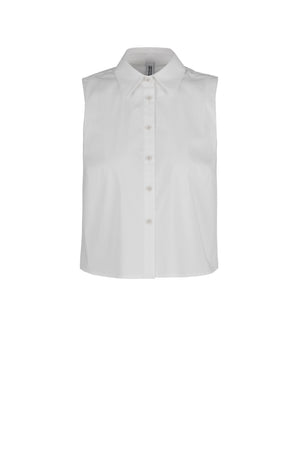 Camicia regular fit in raso di cotone