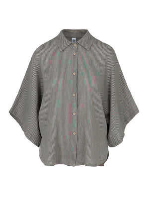 Regular fit linen shirt