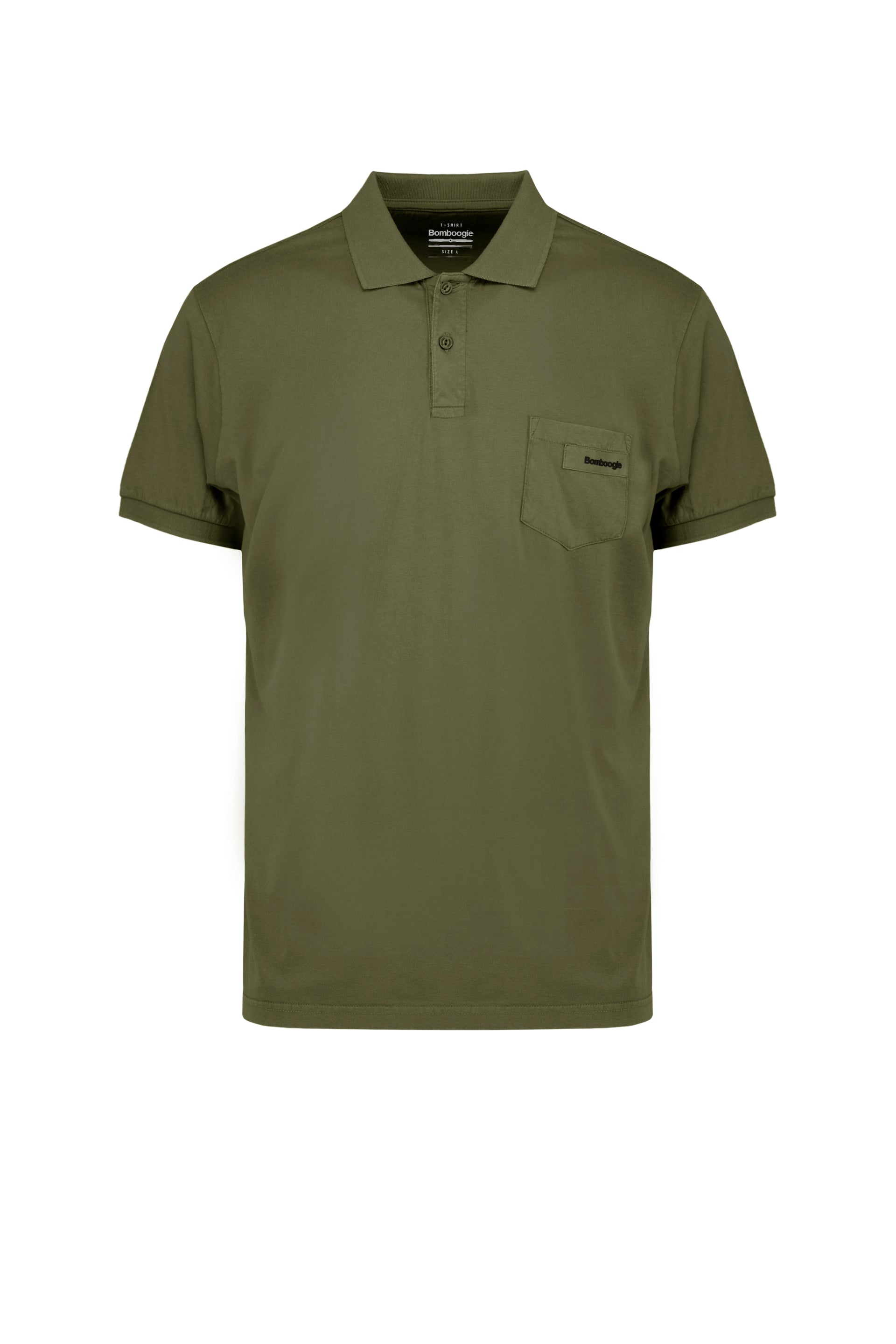 Faded Jersey Polo Shirt Bomboogie